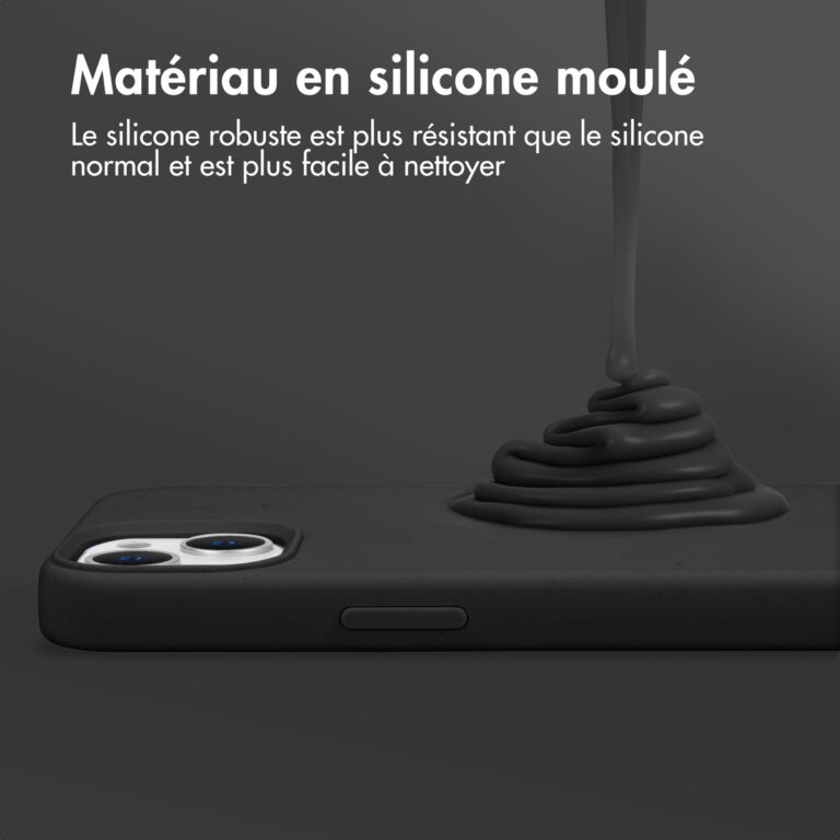 Accezz Liquid Silicone Backcover Google Pixel 9 Pro XL - Zwart - Afbeelding 10