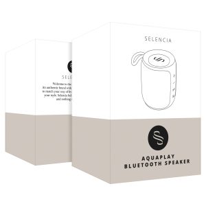 Selencia AquaPlay Bluetooth Speaker - Draadloze speaker - Waterproof - Army Green