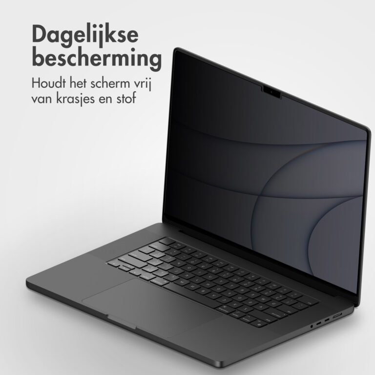 Accezz Magnetische Privacy Screenprotector MacBook Air 13 inch (2018 - 2020) / Pro 13 inch (2018 - 2022) - A1932 / A2179 / A2337 - Afbeelding 2