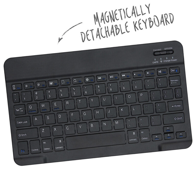 Accezz QWERTY Keyboard Bookcase Apple iPad Air (2025 / 2024 / 2022 / 2020) / Pro 11  (2022 - 2018) - Afbeelding 4