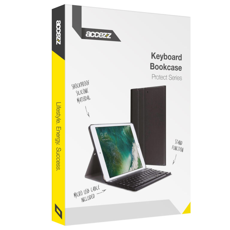 Accezz QWERTY Keyboard Bookcase Apple iPad Air (2025 / 2024 / 2022 / 2020) / Pro 11  (2022 - 2018) - Afbeelding 5