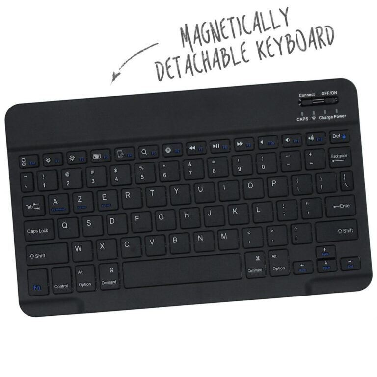 Accezz AZERTY Bluetooth Keyboard Bookcase Apple iPad 6 (2018) 9.7 inch / iPad 5 (2017) 9.7 inch /Air 2 (2014) / Air 1 (2013) - Afbeelding 10