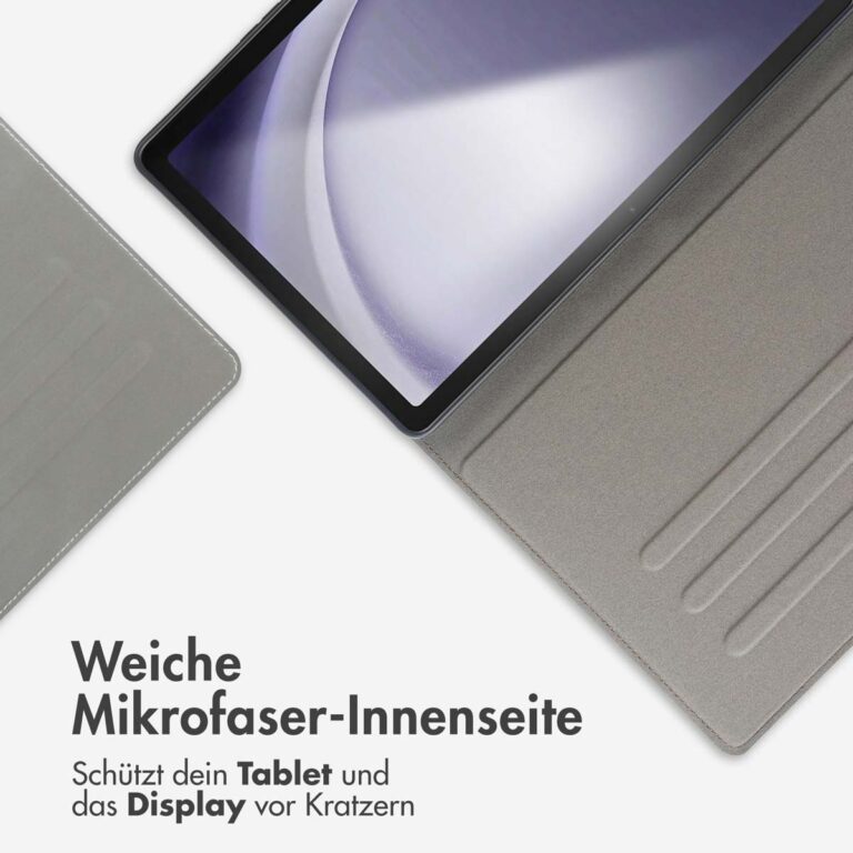 Accezz Classic Tablet Case Samsung Galaxy Tab A9 Plus - Greige - Afbeelding 6