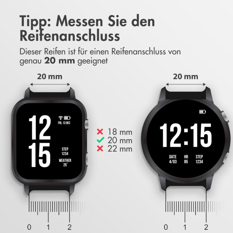 Accezz Steel Band Samsung Galaxy Watch 4 / 5 / 6 / 7 (20 mm) - Zilver - Afbeelding 3